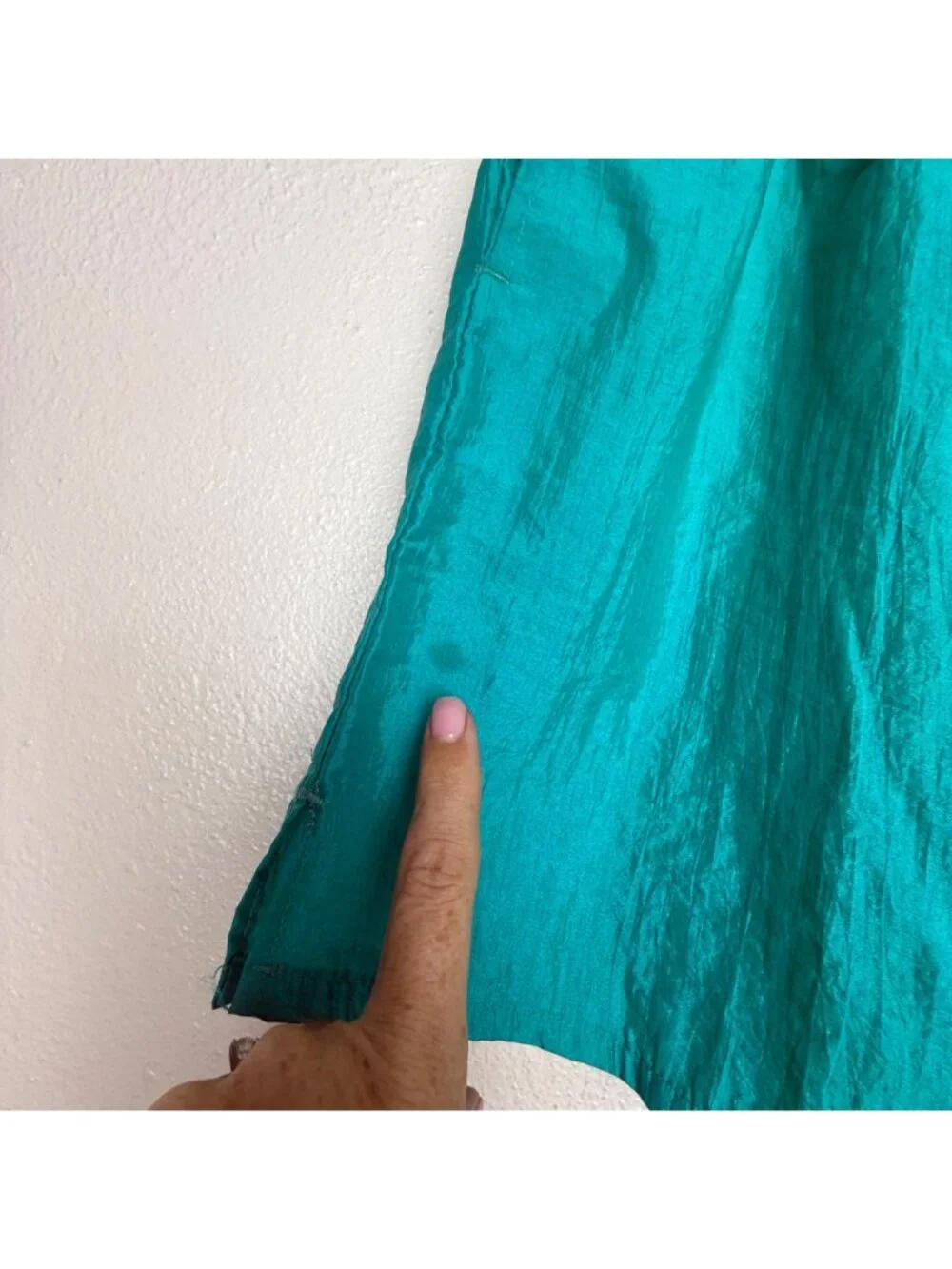 Vintage 90s Umbro Colorblock Nylon Soccer Shorts Purple Teal Split USA Sz L